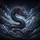 Majestic Asian Dragon Head Glowing Eyes Storm Clouds Night Sky - Dragon Lover Gift Spare Tire Cover - 6