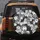 Dense Layered Overlapping Cartoon Cats Tapestry - Cat Lover Car Decor Gift Spare Tire Cover - 5