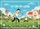 Grumpy Old Man Child Stick Figures 'Get Off My Lawn' Humor - Funny Outdoor Decor Yard Sign - 6