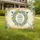 WELCOME TO OUR GARDEN Floral Wreath Hummingbirds - Inspirational Garden Decor Yard Sign - 1