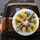 Wooden Baseball Bat Baseball Ball Energetic Paint Burst Sports Fan Gift Spare Tire Cover - 5