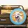 Loud Laughing Fluffy White Goat Dripping Tongue Out Horns - Playful Farm Animal Gift Spare Tire Cover - 2