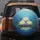 White Lotus Flowers Golden Pond Lily Pads Blue Water - Home Decor Gift for Nature Lovers Spare Tire Cover - 5