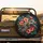 Baby Sea Turtle Teal Hibiscus Palm Dark Ocean Depths Wildlife Lover Gift Spare Tire Cover - 2
