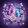 Iridescent Purple Blue Butterfly Rose Celestial Field - Fantasy Lover Gift Spare Tire Cover - 6