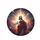 Divine Bearded Figure Golden Aura Starfield - Spiritual Journey Gift Spare Tire Cover - 4