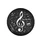 Treble Clef Musical Notes Scientific Symbols - Music & Science Lover Gift for Students Spare Tire Cover - 4