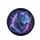 Cosmic Wolf Neon Blue Magenta Nebula Stars Universe - Wolf Lover Gift Spare Tire Cover - 4