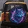 Cosmic Wolf Neon Blue Magenta Nebula Stars Universe - Wolf Lover Gift Spare Tire Cover - 5