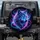 Cosmic Wolf Neon Blue Magenta Nebula Stars Universe - Wolf Lover Gift Spare Tire Cover - 1