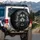 Black Lion Head Roaring Sunglasses - Wildlife Lover Gift Spare Tire Cover - 3