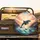 Leaping Dolphins Ocean Wave Rainbow Sunset Sky - Wildlife Lover Outdoor Gift Spare Tire Cover - 2