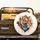 Focused Gaze Orange Black Navy Tiger Head Wildlife Lover Outdoor Vehicle Accessory Gift Spare Tire Cover - 2