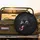 Shaggy Googly Eye Bird Creature - Wildlife Car Decor for Animal Lovers Spare Tire Cover - 2