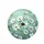 White Dogwood Flowers Green Leaves Serene Teal Turquoise Woodland - Nature Lover Gift Spare Tire Cover - 4
