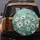 White Dogwood Flowers Green Leaves Serene Teal Turquoise Woodland - Nature Lover Gift Spare Tire Cover - 5