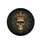 Golden Human Skull Crown Jewels Filigree Fleur-de-lis - Bold Statement Gift Spare Tire Cover - 4
