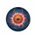 Glowing Basketball Electric Magenta Orange Splatter - Sports Fan Gift for Athletes Spare Tire Cover - 4