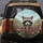 Raccoon Picket Fence Wildflowers - Wildlife Lover Outdoor Decor Gift Spare Tire Cover - 5