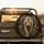 Regal Golden Tiger Black Gold Jungle Foliage - Wildlife Lover Gift Spare Tire Cover - 2