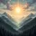 Radiant Sun Cloud Mountain Forest Valley - Nature Lover Gift Spare Tire Cover - 6