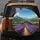 Lavender Fields Rural Farmhouses Rolling Hills Distant Mountains - Farmhouse Decor Gift Spare Tire Cover - 5