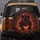 Dark Fiery Feline Yellow Eyes Eruptive Magma Cracks - Adventure Seeker Gift Spare Tire Cover - 5