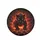 Dark Fiery Feline Yellow Eyes Eruptive Magma Cracks - Adventure Seeker Gift Spare Tire Cover - 4