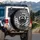 Raccoon Neon Sunglasses Rock Horns American Flag Patriotic Wildlife Lover Everyday Gift Spare Tire Cover - 3