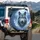Majestic Wolf Head Arctic Snow Forest - Wildlife Lover Gift Spare Tire Cover - 3