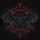 Aggressive Bat Glowing Eyes Esoteric Sigils Gritty Grunge - Dark Fantasy Lover Gift Spare Tire Cover - 6