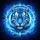 Electric Blue Siberian Tiger Head Swirling Energy Mist - Adventure Gear Gift Spare Tire Cover - 6