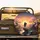 Samurai Warrior Sunset Cherry Blossom Japanese Landscape - Travel Essentials Gift Spare Tire Cover - 2