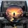 Samurai Warrior Sunset Cherry Blossom Japanese Landscape - Travel Essentials Gift Spare Tire Cover - 1