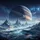 Cosmic Gas Giant Planet Alien Landscape - Space Exploration Lover Gift for Sci-Fi Fans Spare Tire Cover - 6