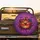 Grinning Jack-o'-Lantern Autumn Leaves Swirling Mist Bats - Halloween Night Gift Spare Tire Cover - 2
