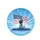 Statue of Liberty American Flag NYC Skyline - Independence Day Gift for Veterans Spare Tire Cover - 4
