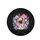 Mushroom Cluster Polka Dots Stripes Purple Leaves Blue Home Decor Gift for Nature Lover Spare Tire Cover - 4