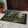 WELCOME Evergreen Pine Fir Forest Dappled Sunlight Rocky Terrain - Woodland Home Decor Gift Doormat - 5