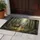 Majestic Stag Doe Evergreen Forest Clearing - Wildlife Lover Home Decor Gift Doormat - 5