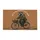 Raccoon on Bicycle with Cat, 'Radical Left Scum' - Political Statement Home Decor Doormat - 3