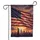 Distressed American Flag New York City Patriotic Home Decor for Veterans Garden Flag - 3