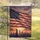 Distressed American Flag New York City Patriotic Home Decor for Veterans Garden Flag - 5