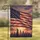 Distressed American Flag New York City Patriotic Home Decor for Veterans Garden Flag - 1