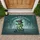 Green Frog Wizard Hat Scooter Off To Be Radical Left Scum - Statement Home Decor Doormat - 1