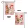 Bunnies Hearts Pink Blossoms - Anniversary Home Decor Gift for Couple Garden Flag - 4