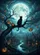 Black Cat Jack-o'-lanterns Haunted Village Halloween Home Decor Cat Lover Garden Flag - 6