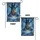 Ornate Gothic Arch Fairy Door Snow-Covered Tree Winter Forest Lantern Home Decor Gift Garden Flag - 4
