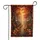 Pumpkins Gourds Autumn Forest Cobblestone Path - Fall Decor Garden Flag - 3