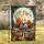 Haunted House Witches Full Moon Jack-o-Lantern Halloween Decor Garden Flag - 1